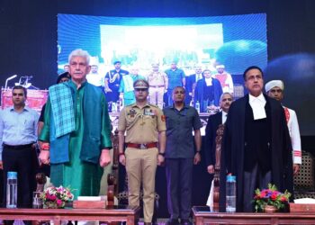 Justice Arun Palli Sworn In as Chief Justice of J&K and Ladakh High Court