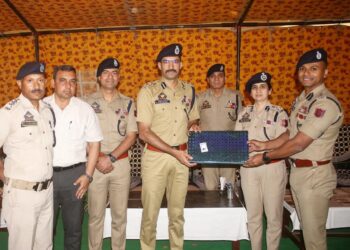 District Police Udhampur bids warm farewell to outgoing DIG Udhampur-Reasi Range