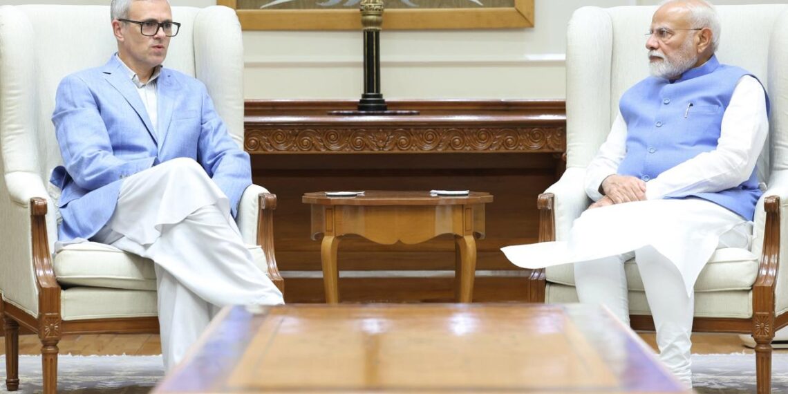 CM Omar Abdullah calls on PM Modi, discusses key issues concerning J&K