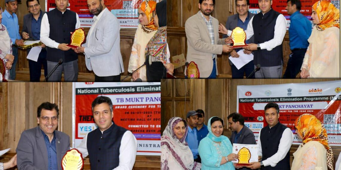 DC Srinagar assesses ongoing TB control efforts, strides made towards TB elimination at the grassroots level