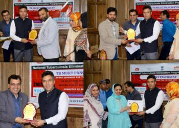 DC Srinagar assesses ongoing TB control efforts, strides made towards TB elimination at the grassroots level