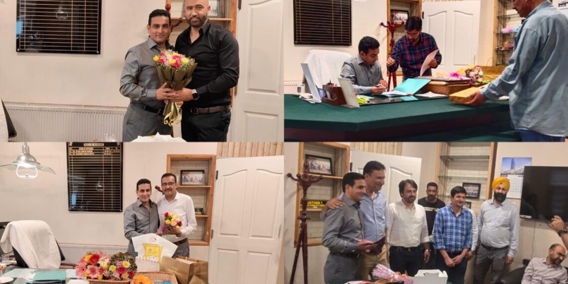 Tatheer Manzoor Takes Over as Superintending Engineer R&B Srinagar South, Assigned Additional Charge of Anantnag and Kulgam