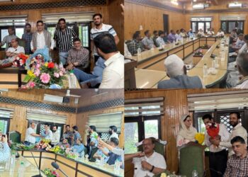 Farewell, Felicitation Ceremony Held for Er. Tatheer Manzoor Khan on His Promotion