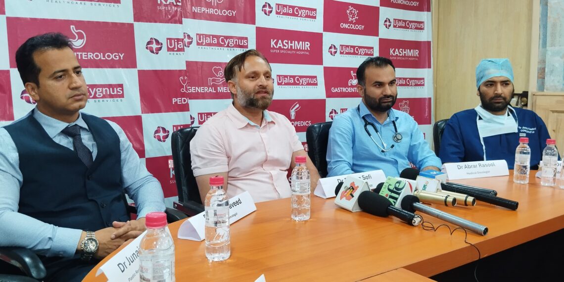 Ujala Cygnus Kashmir Super Specialty Hospital Hosts Press Conference for Soft Launch of Onco Sciences Department