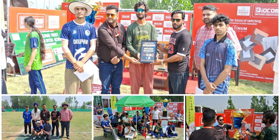 Ist BML Silver Rolling Inter-School Cricket Tournament Kicks Off in Pampore