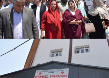 Sakeena Itoo conducts extensive tour of Chanapora Constituency