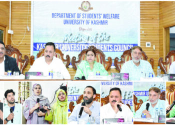 VC KU prioritizes student welfare, chairs student council meet