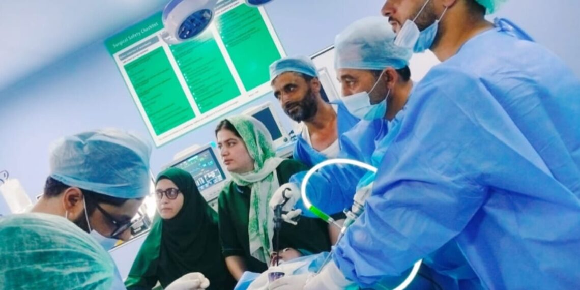 DH Bandipora brings advanced Surgical Care Closer to Home, conducts first Laparoscopic Appendectomy