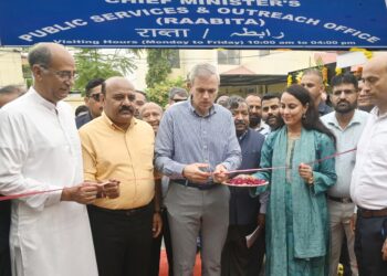 CM Omar Abdullah inaugurates Public Outreach ‘Raabita’ Office in Jammu