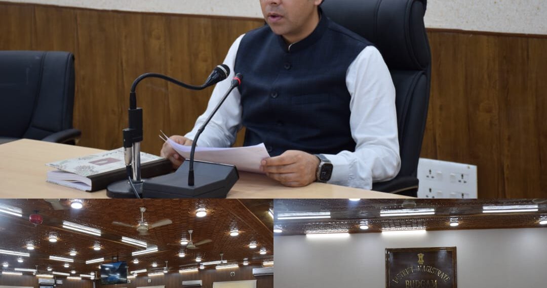 DC Budgam takes review of self-employment schemes