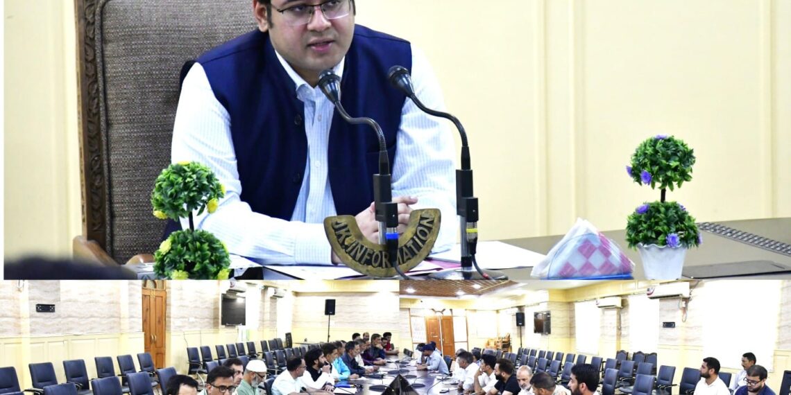 DC Ganderbal reviews Muharram arrangements