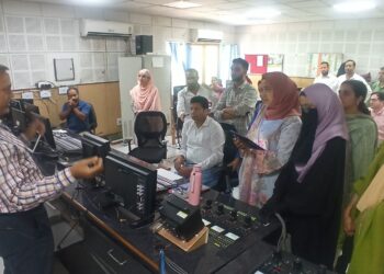 IUST’s Media Students Visit Doordarshan Kendra Srinagar for Industry Exposure