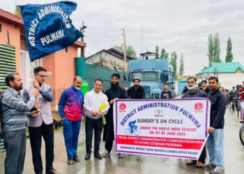 District Administration Pulwama organizes “Sundays on Cycle” Event