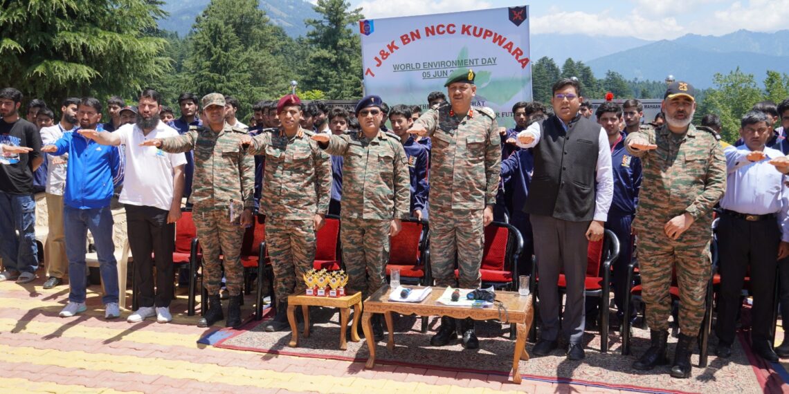 World Environment Day celebrated with fervour by NCC cadets in Kupwara
