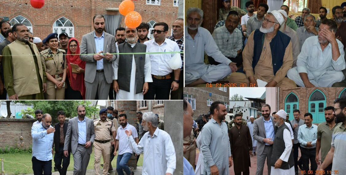 DC Pulwama Conducts Extensive Visit to Imambaras, reviews Muharram arrangements