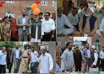 DC Pulwama Conducts Extensive Visit to Imambaras, reviews Muharram arrangements
