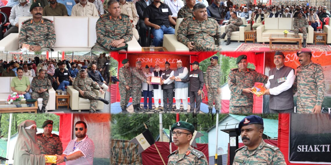Shakti Vijay Brigade Organizes Ex-Servicemen Rally at Tangdhar, Grievances Resolved On the Spot