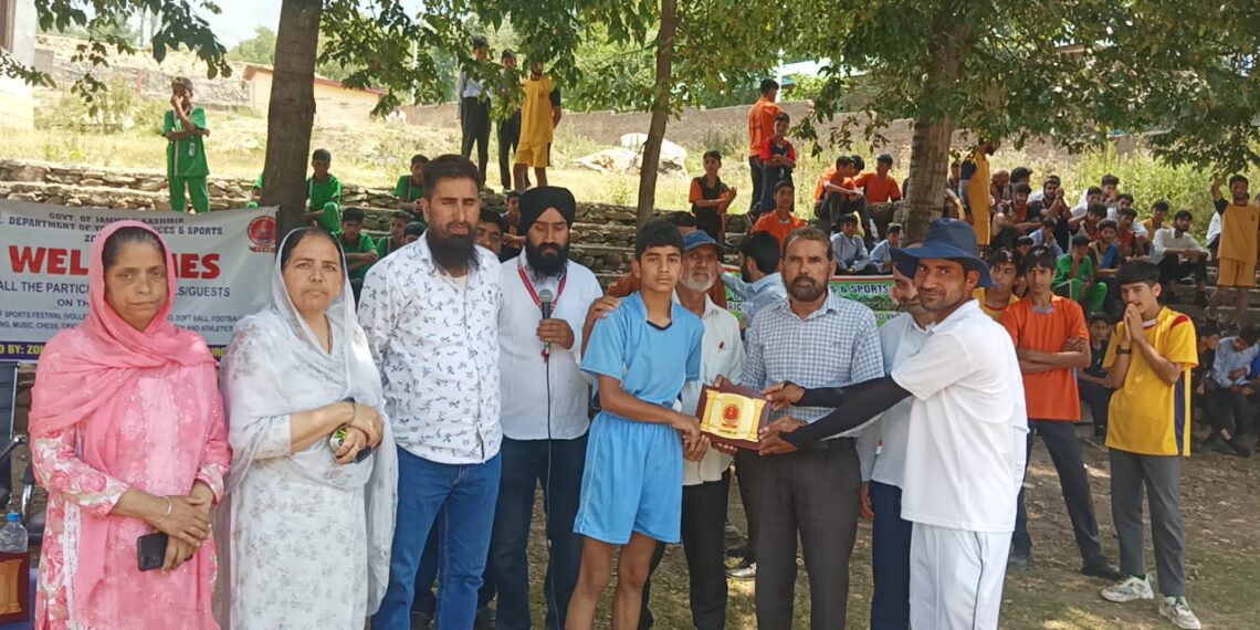 Zonal Level Interschool Kho-Kho Tournament Held at GMS Lurgam