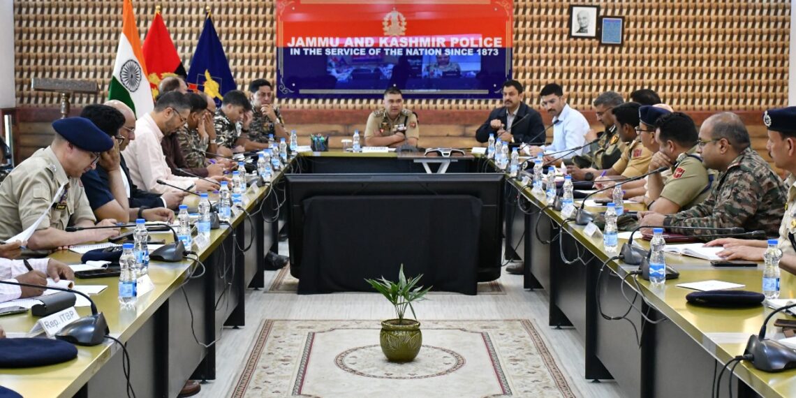 IGP Kashmir Reviews Security Arrangements for Muharram and Upcoming Events at PCR Kashmir
