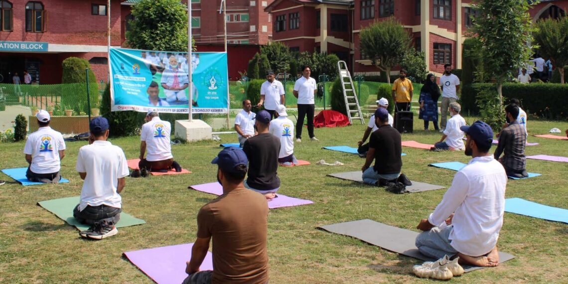 IUST Awantipora Celebrates International Yoga Day 2025