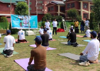 IUST Awantipora Celebrates International Yoga Day 2025