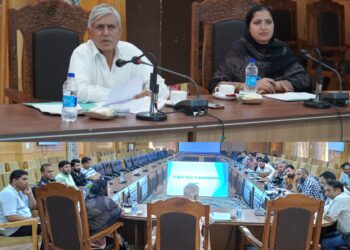 Water Crisis in Focus : MLA Bandipora Reviews PHE and I&FC sectors