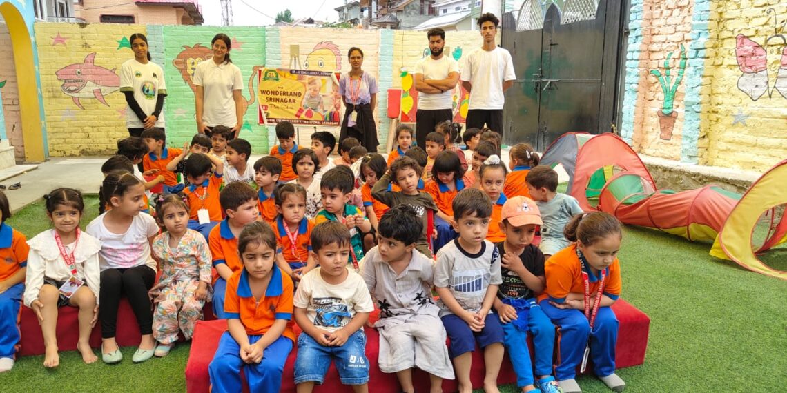 Delhi Wonderland Play School Srinagar Organizes Martial Arts Coaching Camp in Collaboration with J&K Tong Il Moo Do Association