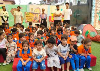 Delhi Wonderland Play School Srinagar Organizes Martial Arts Coaching Camp in Collaboration with J&K Tong Il Moo Do Association