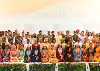 LG Manoj Sinha Addresses NCC Cadets at Special National Integration Camp in Srinagar, Hails Youth as Custodians of National Unity