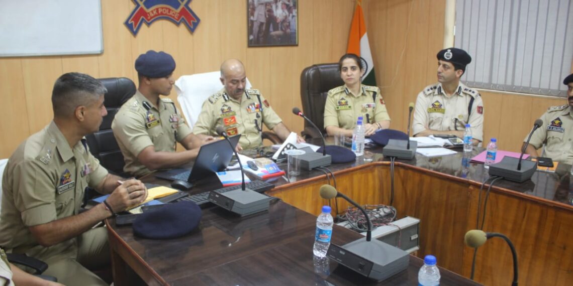 DGP J&K Reviews Security Arrangements for Shri Amarnath Ji Yatra-2025 at DPL Udhampur