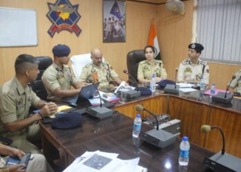 DGP J&K Reviews Security Arrangements for Shri Amarnath Ji Yatra-2025 at DPL Udhampur