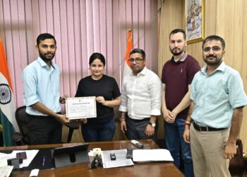 Mass Media Students of Central University of Jammu Conclude Internship at DIPR Jammu