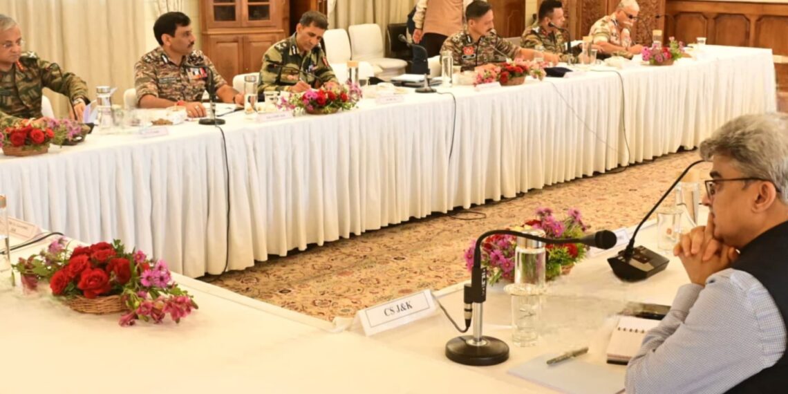Lieutenant Governor chairs high-level security review meeting for Shri Amarnath Ji Yatra