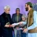 LG meets family of martyr Syed Adil Hussain at Anantnag, hands over appointment letter to his wife on compassionate ground