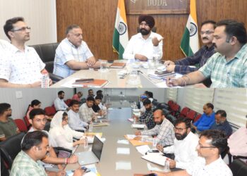 DC Doda reviews progress of Health Sector programmes