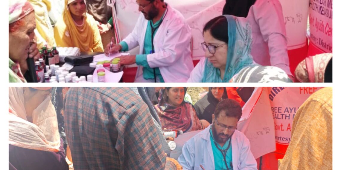 Free AYUSH Medical outreach camps held in Shopian