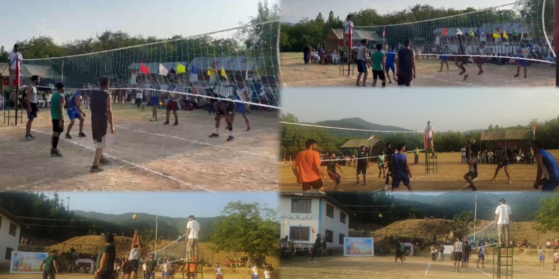 Volleyball Tournament Organized by the Indian Army – Promotes Camaraderie and Sportsmanship