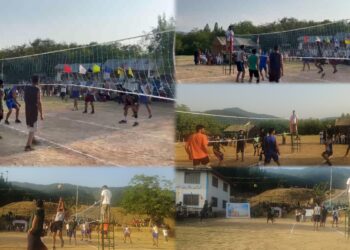 Volleyball Tournament Organized by the Indian Army – Promotes Camaraderie and Sportsmanship