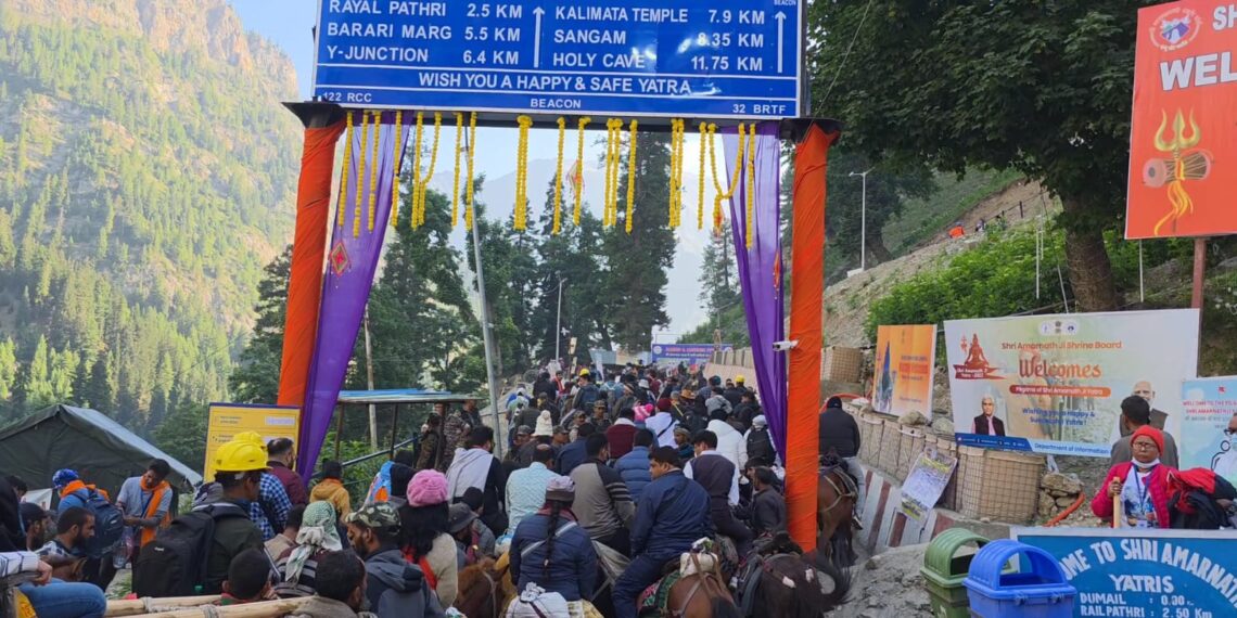 Shri Amarnath Ji Yatra 2025 Progressing Smoothly, Over 2.34 Lakh Pilgrims Have Performed Darshan