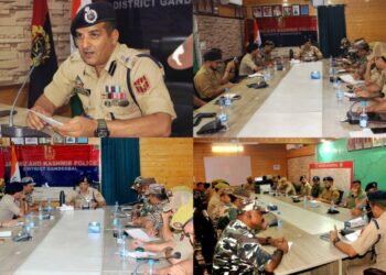 SSP Ganderbal Reviews Security Arrangements for Independence Day 2025