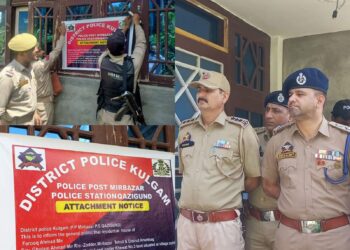 Property of Drug Peddler Attached Under NDPS Act in Kulgam