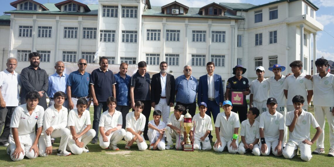 Doon School Srinagar Hosts JKCA U-14 Cricket Tournament