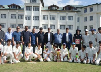 Doon School Srinagar Hosts JKCA U-14 Cricket Tournament