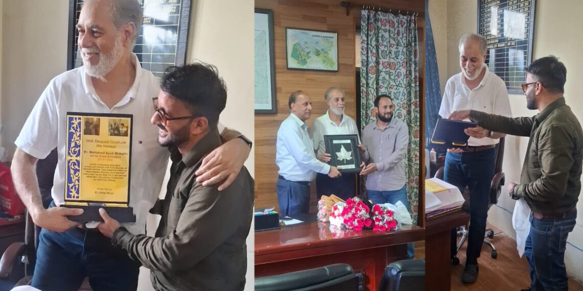 Mohammad Ayub Mubaraki Bids Farewell: PMGSY Kashmir Honors a Legacy of Service and Leadership