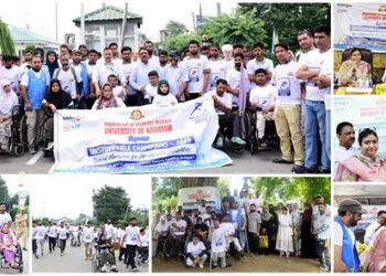 KU holds special marathon for differently-abled students