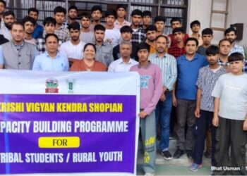 KVK Shopian organizes CBP for tribal, rural youth at GDC Shopian