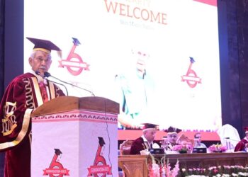 Lieutenant Governor addresses 6th Convocation Ceremony of SKUAST Kashmir