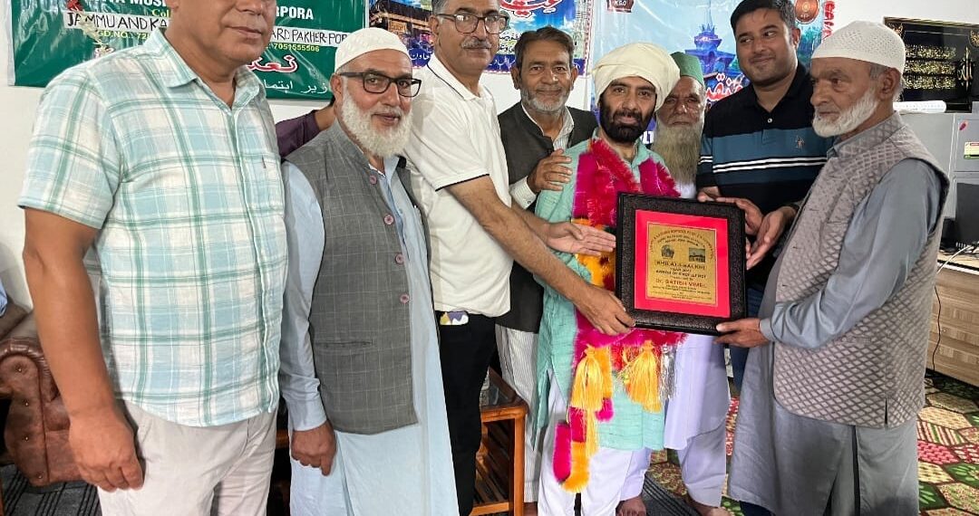 Dr. Satish Vimal Conferred with Khillat-e-Balkhi Award 2025