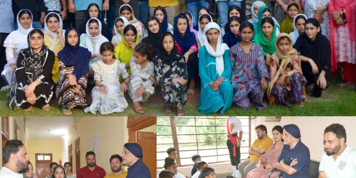 Director Social Welfare Jammu visits Child Care Institutions in Poonch