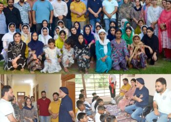 Director Social Welfare Jammu visits Child Care Institutions in Poonch